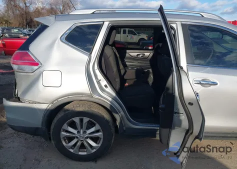 2016 Nissan Rogue Sv from USA, damaged, VIN KNMAT2MT6GP632028